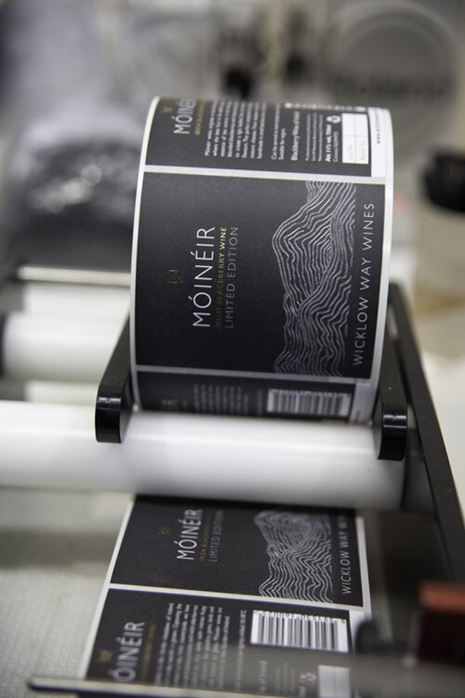 Blackberry Wine Label
