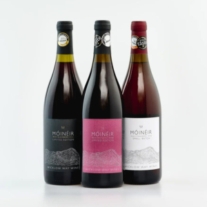 Móinéir Irish Strawberry, Blackberry & Raspberry Wine Trio (3*750ml)