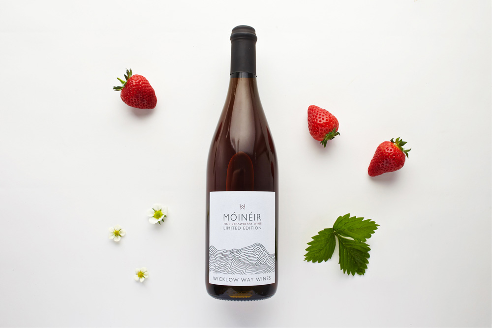 Strawberry Wine with Berries